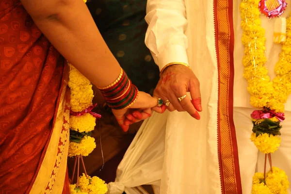 Cerimonia Matrimonio Tradizionale Indù — Foto Stock