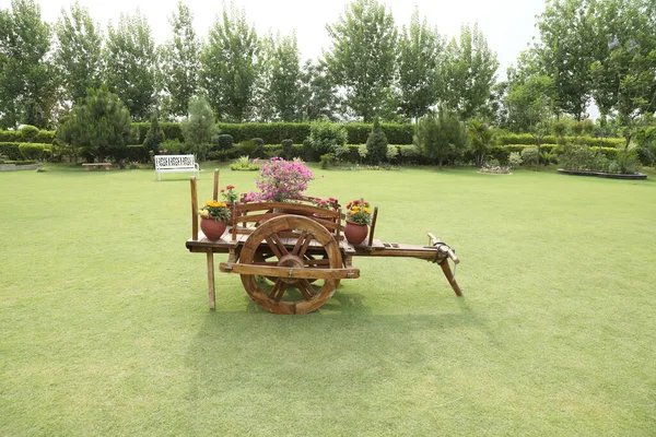 Carro Toro Pieza Decorativa — Foto de Stock