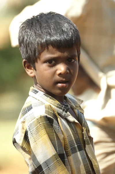 Poor Kids Rajasthan India 25Th April 2021 — Stock Photo, Image