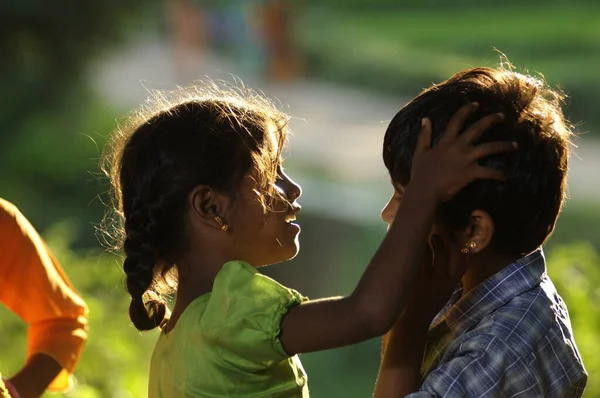 Poor Kids Rajasthan India 25Th April 2021 — Stock Photo, Image