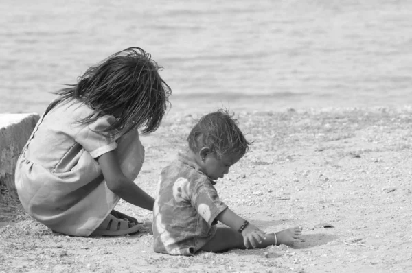 라자스탄 의가난 어린이들 2021 — 스톡 사진