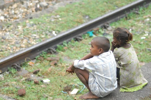 Arme Kinderen Rajasthan India April 2021 — Stockfoto