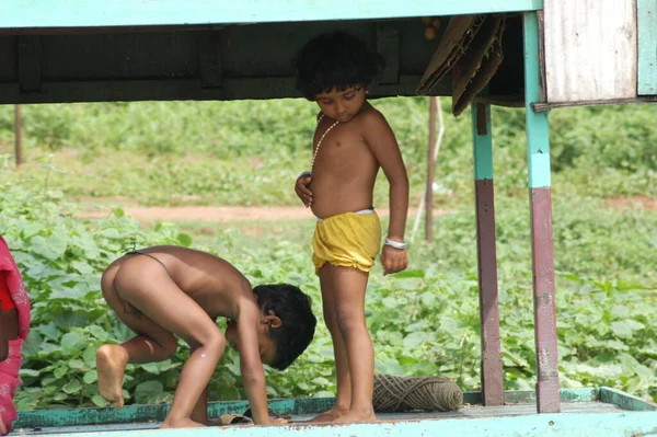 Arme Kinderen Rajasthan India April 2021 — Stockfoto