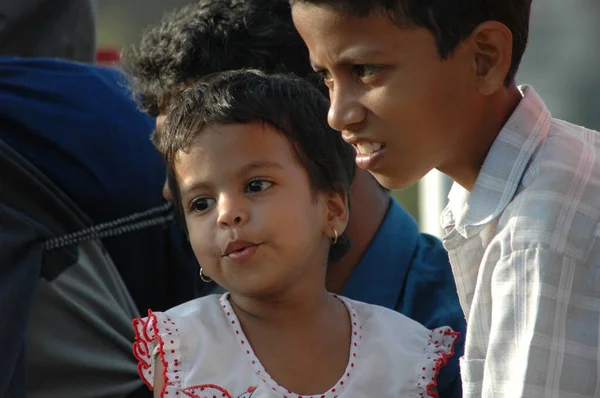 Enfants Pauvres Rajasthan Inde Avril 2021 — Photo