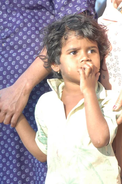 Poor Kids Rajasthan India 25Th April 2021 — Stock Photo, Image