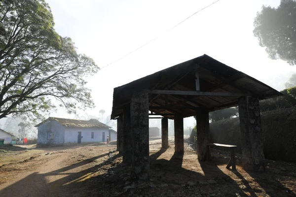 Cobertizo Una Zona Rural Munnar Kerala India —  Fotos de Stock