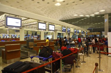 Bir havaalanının içi