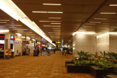 Bir havaalanının içi