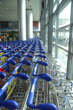 Bir havaalanının içi