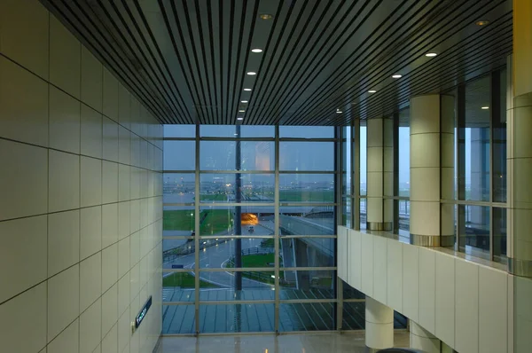 Innenraum Eines Flughafens — Stockfoto
