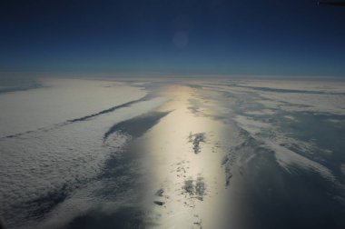 Bir Dubai 'nin hava görüntüsü