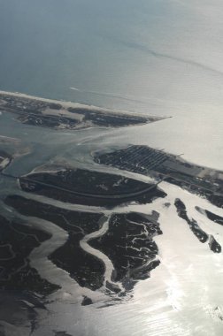 Bir Dubai 'nin hava görüntüsü