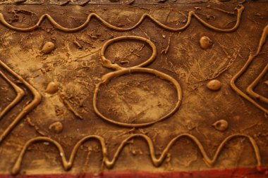 Sanat eseri duvardaki