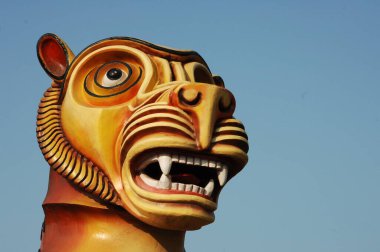 Resort Hyderabad 'daki sanat heykeli 25 Nisan 2021