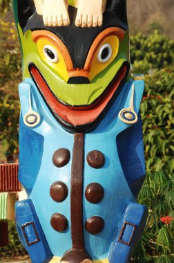 Resort Hyderabad 'daki sanat heykeli 25 Nisan 2021