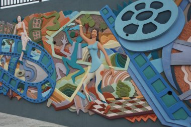 Resort Hyderabad 'daki sanat heykeli 25 Nisan 2021