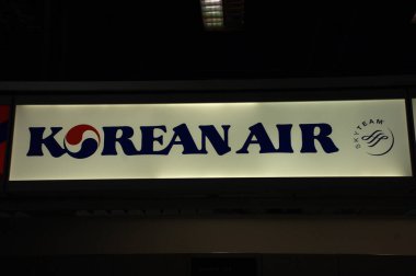 Travels Boards in the airport Hyderabad India 25th April 2021