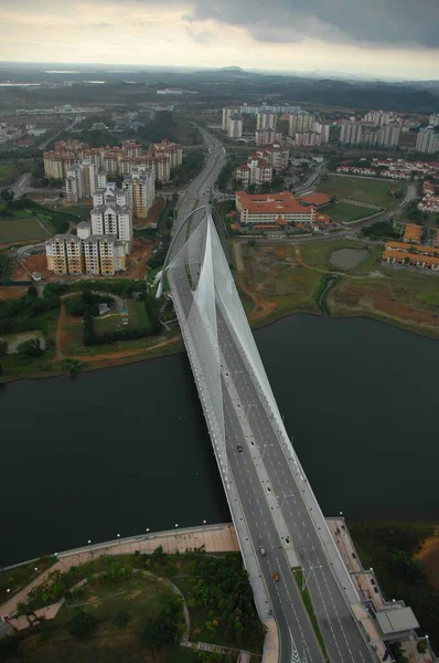 Vista Aérea Putrajaya Kuala Lumpur Malásia — Fotografia de Stock