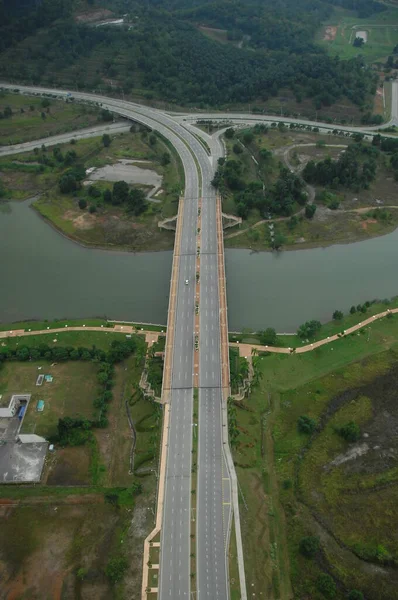 Vista Aérea Putrajaya Kuala Lumpur Malasia — Foto de Stock