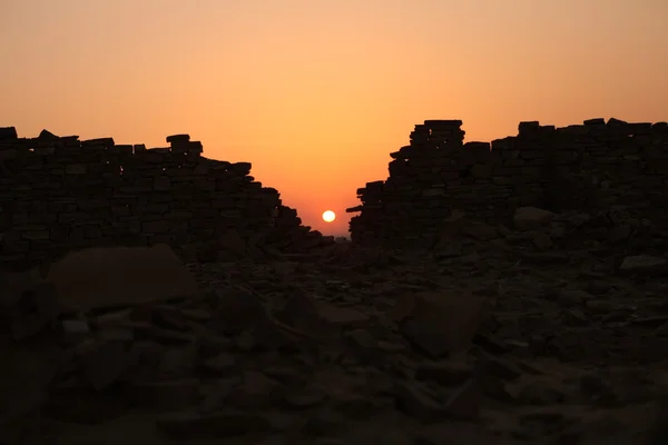 Old ruins in desert