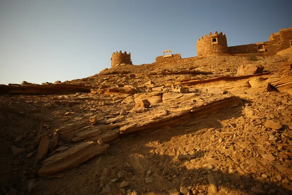 Vieilles ruines dans le désert — Photo