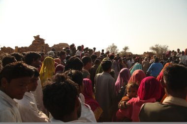 Kuldhara Köyü Rajasthan Hindistan terk