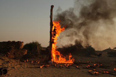 En düşük çölde Rajasthan filme