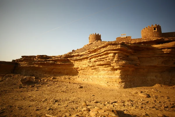 Vieilles ruines dans le désert — Photo