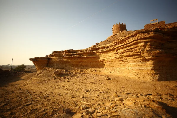 Antiguas ruinas en el desierto — Foto de Stock