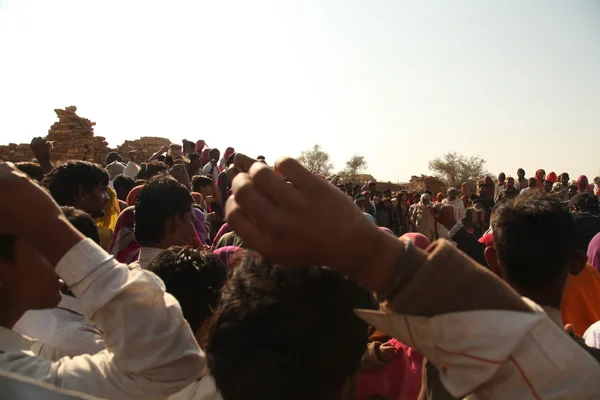 Kuldhara verlaten dorp Rajasthan India — Stockfoto