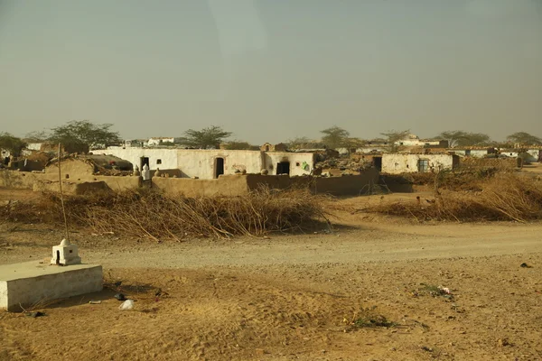 Journey through rural area Rajasthan India — Stock Photo, Image