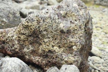 Doğal Ham Taş Doku Makro Çekimi