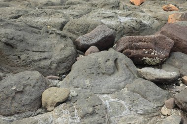 Doğal Ham Taş Doku Makro Çekimi
