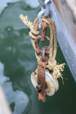 Kayıktaki Makara İpi