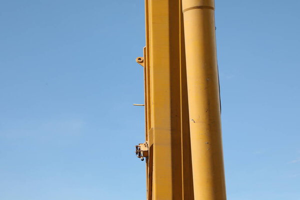 Crane working at Construction site