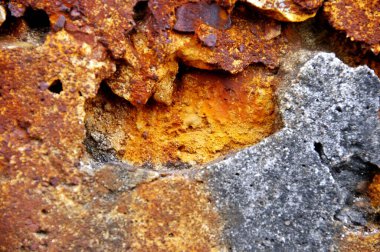 Rust Art Old Metal Texture Macro shot