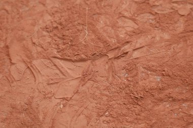 Suç mahallinde ayak izleri.