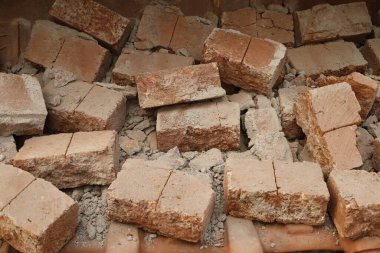 Hasarlı eski taş duvar dokusu