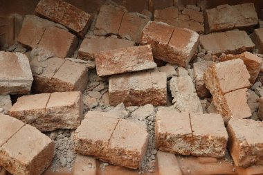 Hasarlı eski taş duvar dokusu