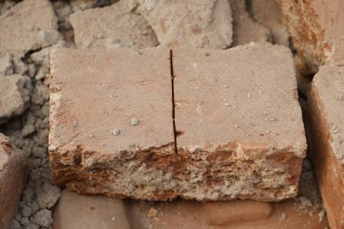 Hasarlı eski taş duvar dokusu