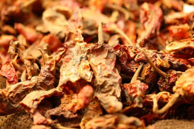 Markette Hasarlı Kırmızı Biber