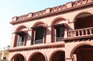 Hindistan 'ın 1 Aralık 2025 köyündeki çağdaş kır evi.