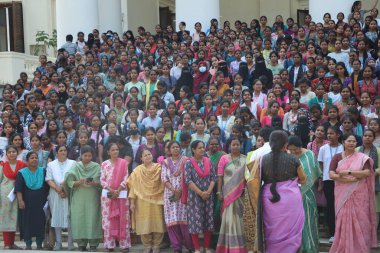 Haydarabad 'da Hint Kızları Grubu 20 Ocak 2026