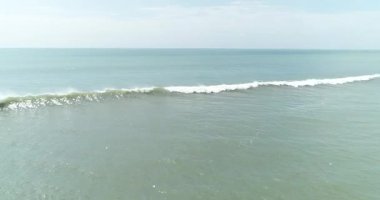 Hindistan 'daki Köprü' nün havadan görünüşü