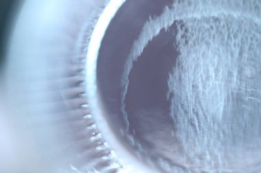 Soyut Bulanık Cam Doku Makro Çekimi