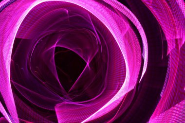 Soyut ışık sanat doku