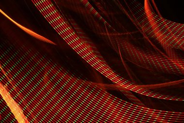 Soyut ışık sanat doku