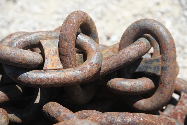 Closeup of house hold chain — Stock Photo, Image