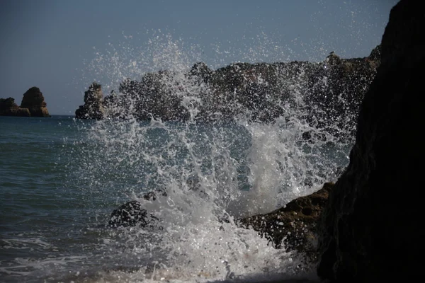 Coste del mar en Verna Bulgaria Europa — Foto de Stock