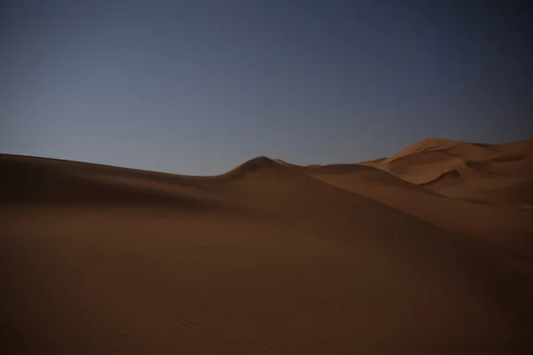 Paisaje del desierto en Dubai Emiratos Árabes Unidos — Foto de Stock